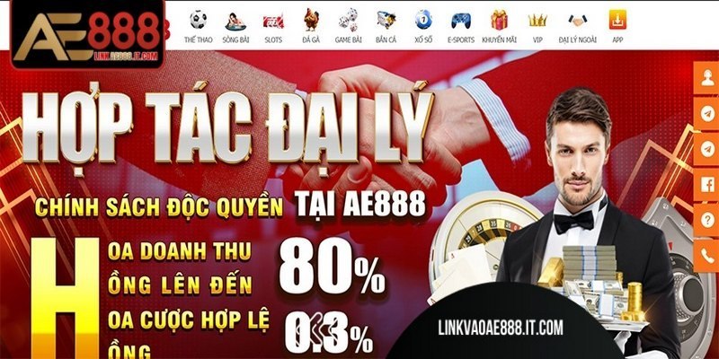 Trở thành đại lý AE888 tại đây không chỉ mang lại trải nghiệm cá cược hấp dẫn