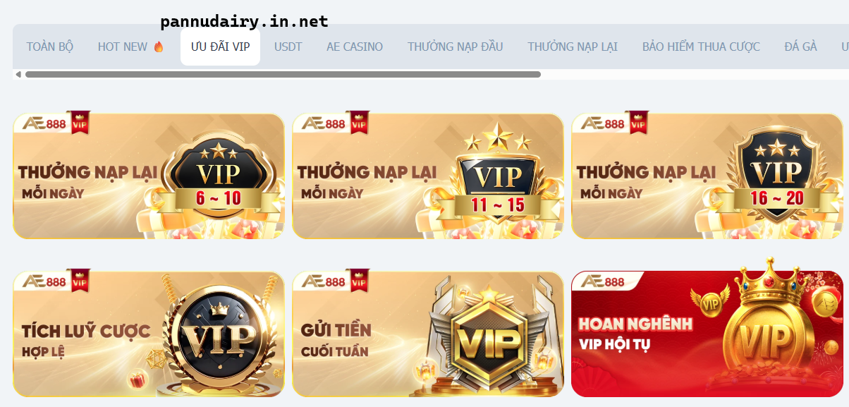 chuong trinh khuyen mai vip tai ae888